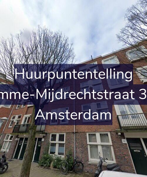 Foto gevel Huurpuntentelling voor Kromme-Mijdrechtstraat 32-H, Amsterdam