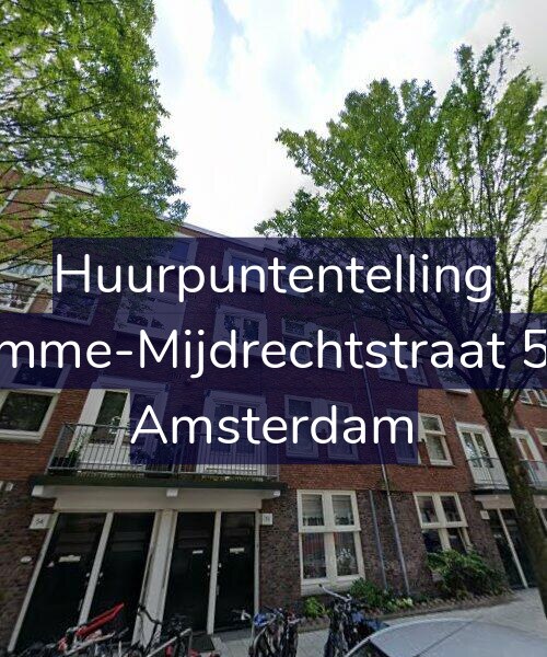 Foto gevel Huurpuntentelling voor Kromme-Mijdrechtstraat 52-1, Amsterdam
