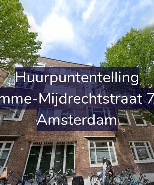 Foto gevel Huurpuntentelling voor Kromme-Mijdrechtstraat 71-3, Amsterdam