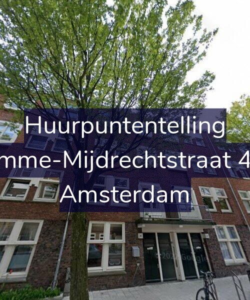 Foto gevel Huurpuntentelling voor Kromme-Mijdrechtstraat 46-2, Amsterdam