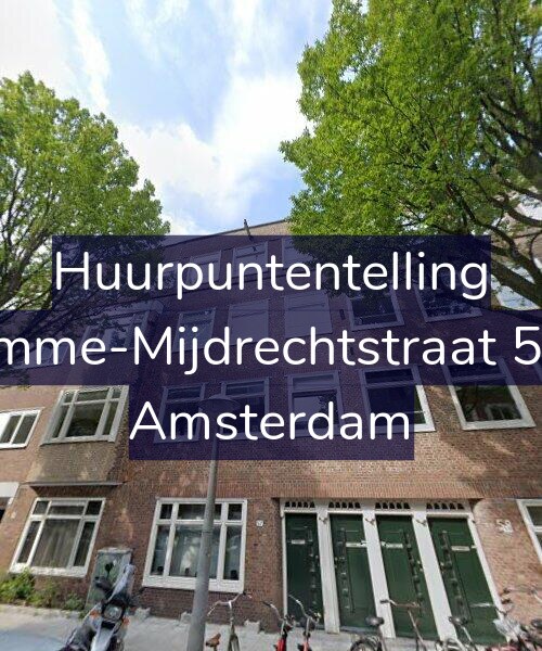 Foto gevel Huurpuntentelling voor Kromme-Mijdrechtstraat 57-H, Amsterdam
