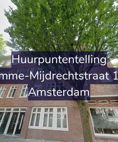 Foto gevel Huurpuntentelling voor Kromme-Mijdrechtstraat 18-1, Amsterdam