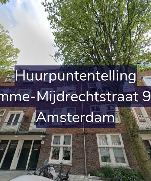 Foto gevel Huurpuntentelling voor Kromme-Mijdrechtstraat 92-H, Amsterdam