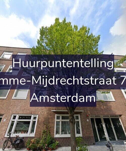 Foto gevel Huurpuntentelling voor Kromme-Mijdrechtstraat 77-1, Amsterdam