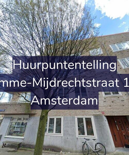 Foto gevel Huurpuntentelling voor Kromme-Mijdrechtstraat 11-3, Amsterdam