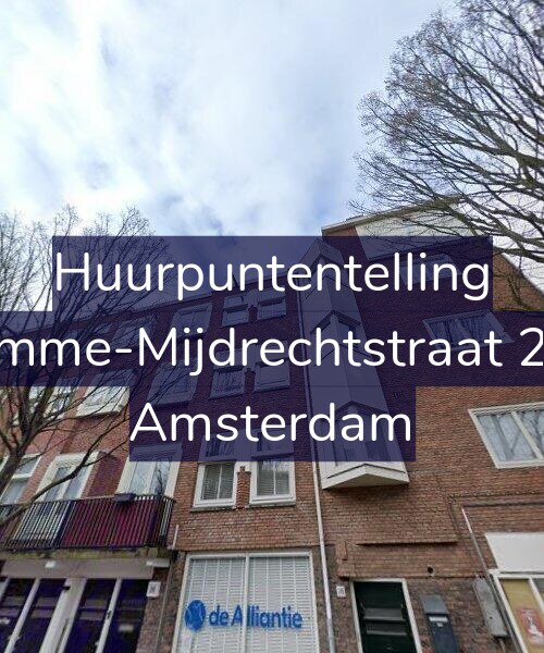 Foto gevel Huurpuntentelling voor Kromme-Mijdrechtstraat 28-3, Amsterdam