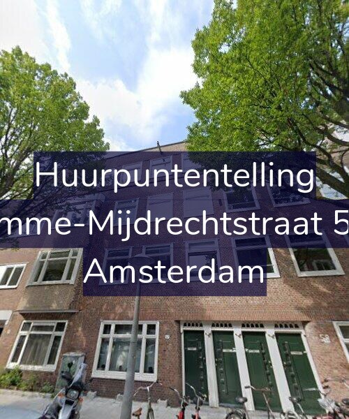 Foto gevel Huurpuntentelling voor Kromme-Mijdrechtstraat 57-2, Amsterdam