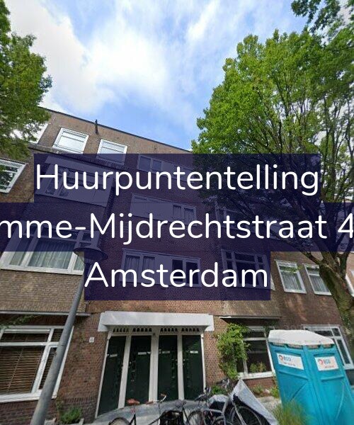 Foto gevel Huurpuntentelling voor Kromme-Mijdrechtstraat 47-2, Amsterdam