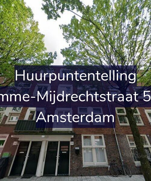 Foto gevel Huurpuntentelling voor Kromme-Mijdrechtstraat 56-H, Amsterdam