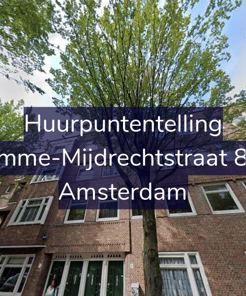 Foto gevel Huurpuntentelling voor Kromme-Mijdrechtstraat 87-3, Amsterdam