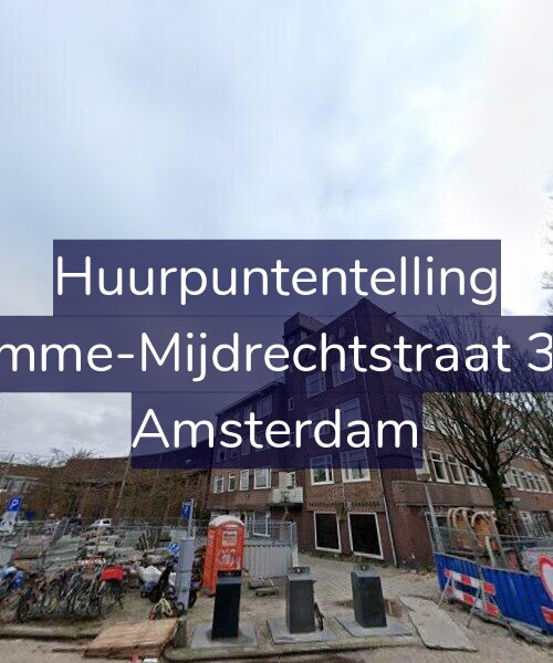 Foto gevel Huurpuntentelling voor Kromme-Mijdrechtstraat 33-1, Amsterdam