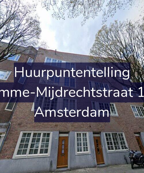 Foto gevel Huurpuntentelling voor Kromme-Mijdrechtstraat 10-2, Amsterdam