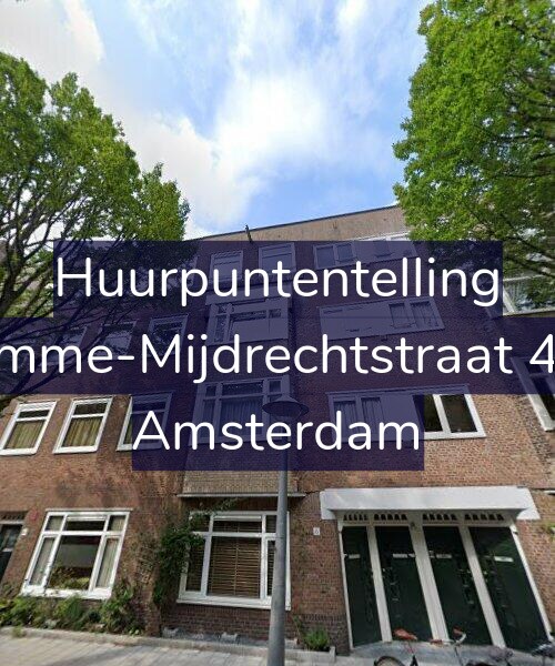 Foto gevel Huurpuntentelling voor Kromme-Mijdrechtstraat 45-2, Amsterdam