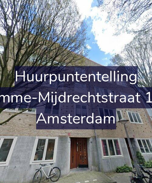Foto gevel Huurpuntentelling voor Kromme-Mijdrechtstraat 13-1, Amsterdam
