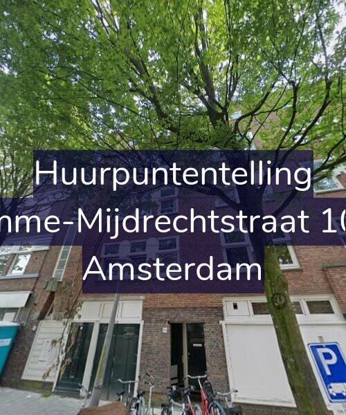 Foto gevel Huurpuntentelling voor Kromme-Mijdrechtstraat 108-3, Amsterdam