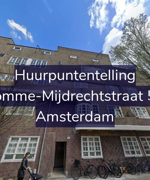 Foto gevel Huurpuntentelling voor Kromme-Mijdrechtstraat 5-1, Amsterdam