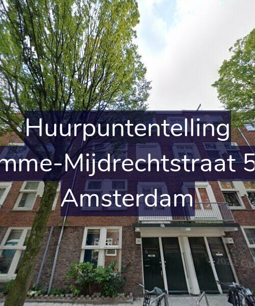 Foto gevel Huurpuntentelling voor Kromme-Mijdrechtstraat 50-2, Amsterdam