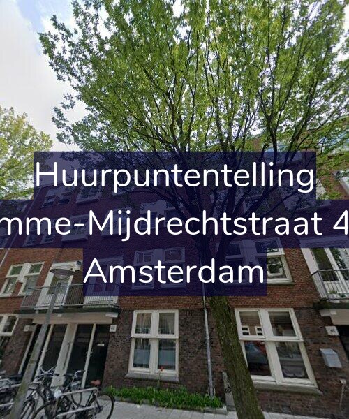 Foto gevel Huurpuntentelling voor Kromme-Mijdrechtstraat 48-2, Amsterdam