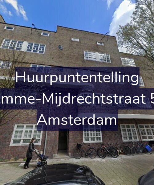 Foto gevel Huurpuntentelling voor Kromme-Mijdrechtstraat 5-H, Amsterdam