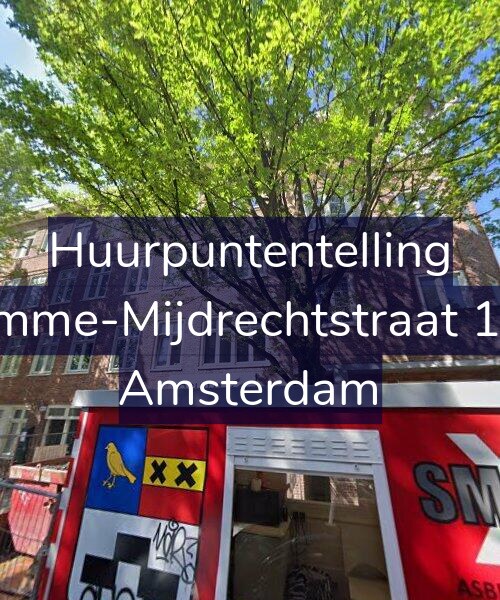 Foto gevel Huurpuntentelling voor Kromme-Mijdrechtstraat 18-H, Amsterdam