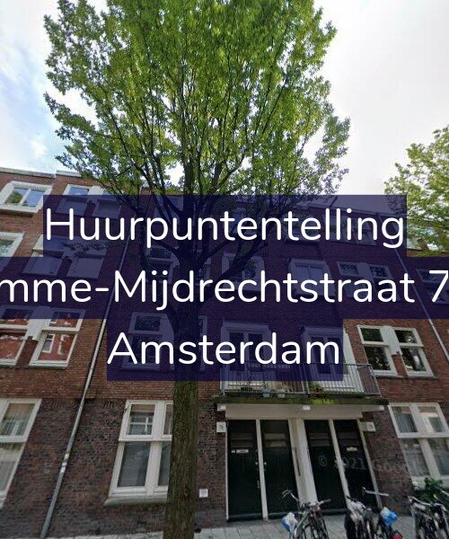 Foto gevel Huurpuntentelling voor Kromme-Mijdrechtstraat 78-2, Amsterdam
