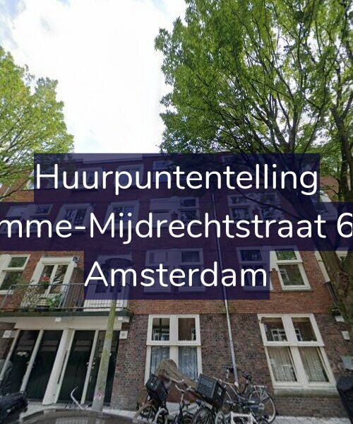 Foto gevel Huurpuntentelling voor Kromme-Mijdrechtstraat 60-3, Amsterdam