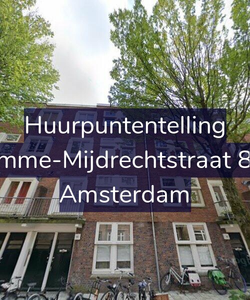 Foto gevel Huurpuntentelling voor Kromme-Mijdrechtstraat 88-2, Amsterdam