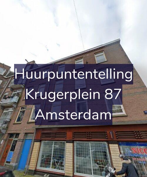 Foto gevel Huurpuntentelling voor Krugerplein 87, Amsterdam