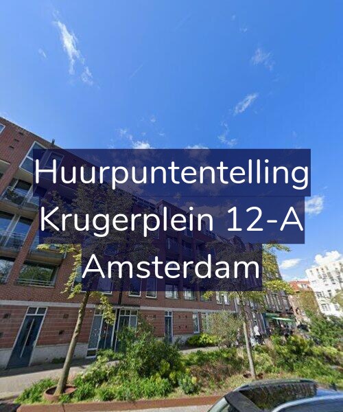 Foto gevel Huurpuntentelling voor Krugerplein 12-A, Amsterdam