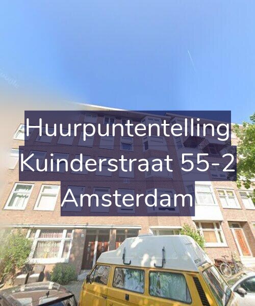Foto gevel Huurpuntentelling voor Kuinderstraat 55-2, Amsterdam