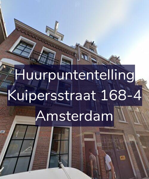 Foto gevel Huurpuntentelling voor Kuipersstraat 168-4, Amsterdam
