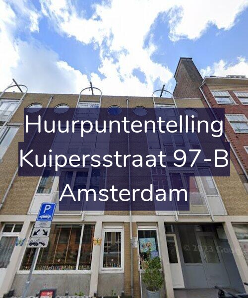 Foto gevel Huurpuntentelling voor Kuipersstraat 97-B, Amsterdam