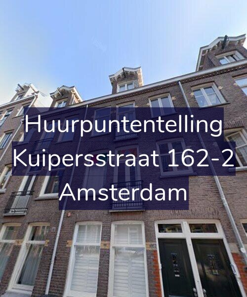 Foto gevel Huurpuntentelling voor Kuipersstraat 162-2, Amsterdam