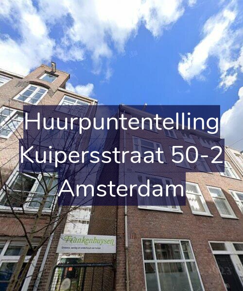 Foto gevel Huurpuntentelling voor Kuipersstraat 50-2, Amsterdam