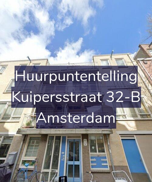Foto gevel Huurpuntentelling voor Kuipersstraat 32-B, Amsterdam