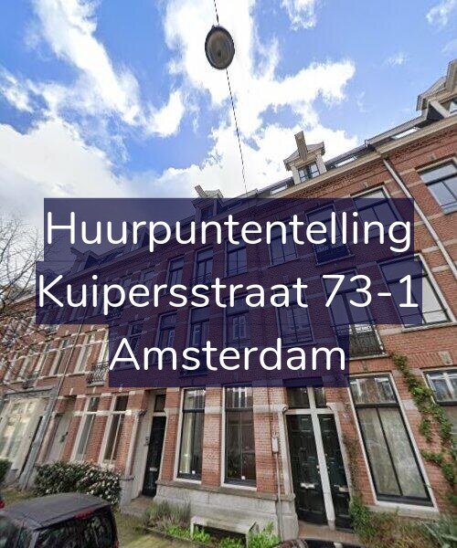 Foto gevel Huurpuntentelling voor Kuipersstraat 73-1, Amsterdam