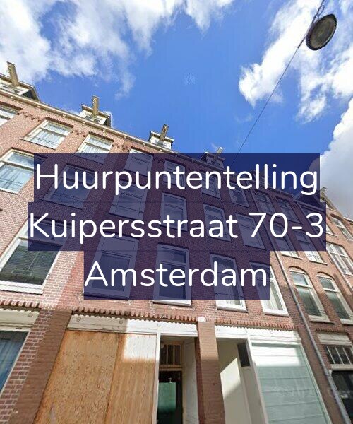 Foto gevel Huurpuntentelling voor Kuipersstraat 70-3, Amsterdam