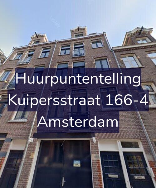 Foto gevel Huurpuntentelling voor Kuipersstraat 166-4, Amsterdam