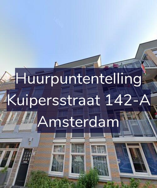 Foto gevel Huurpuntentelling voor Kuipersstraat 142-A, Amsterdam