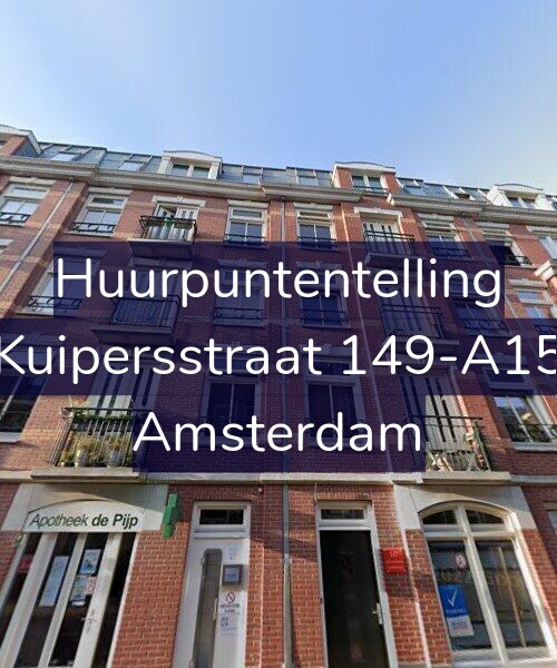 Foto gevel Huurpuntentelling voor Kuipersstraat 149-A15, Amsterdam