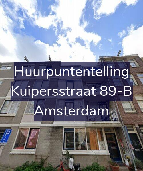 Foto gevel Huurpuntentelling voor Kuipersstraat 89-B, Amsterdam