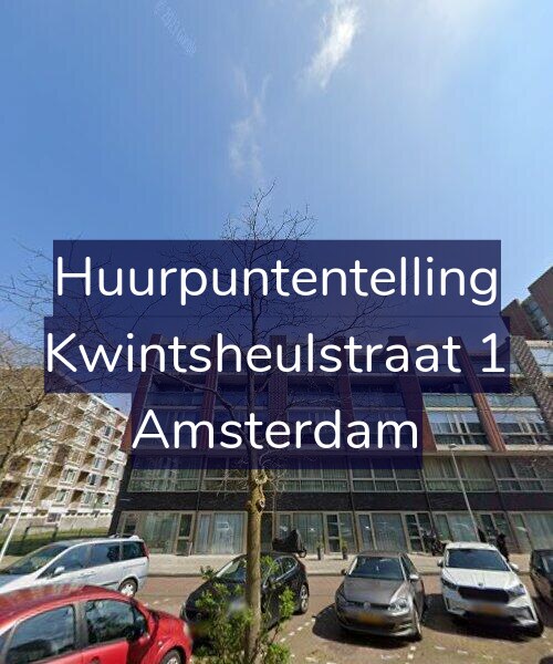 Foto gevel Huurpuntentelling voor Kwintsheulstraat 1, Amsterdam