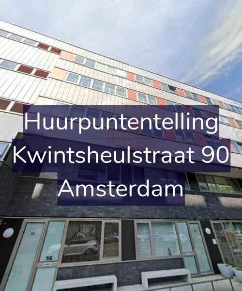 Foto gevel Huurpuntentelling voor Kwintsheulstraat 90, Amsterdam