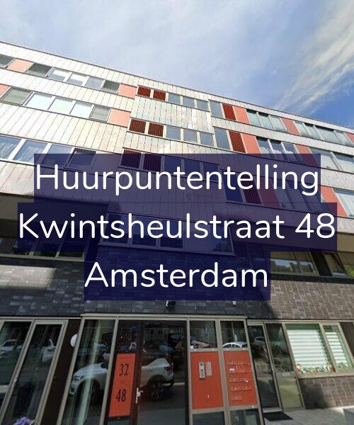 Foto gevel Huurpuntentelling voor Kwintsheulstraat 48, Amsterdam