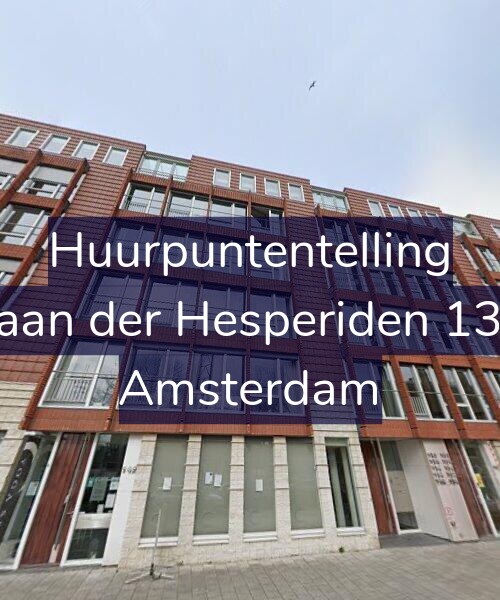 Foto gevel Huurpuntentelling voor Laan der Hesperiden 138, Amsterdam