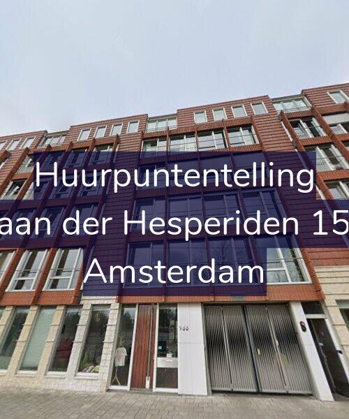 Foto gevel Huurpuntentelling voor Laan der Hesperiden 156, Amsterdam