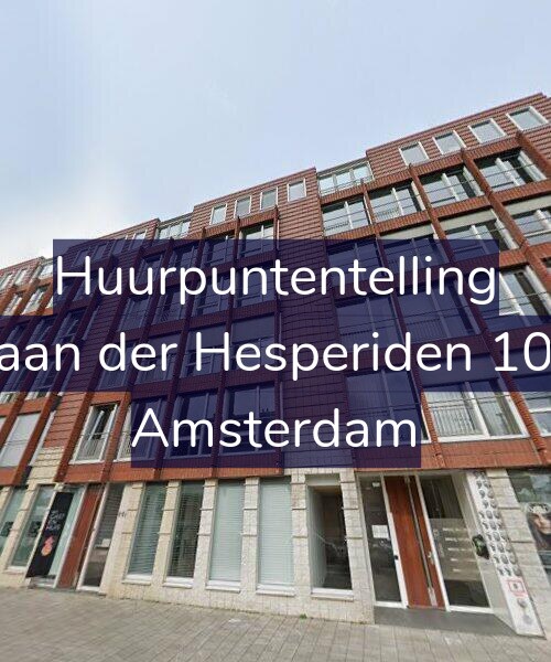 Foto gevel Huurpuntentelling voor Laan der Hesperiden 104, Amsterdam