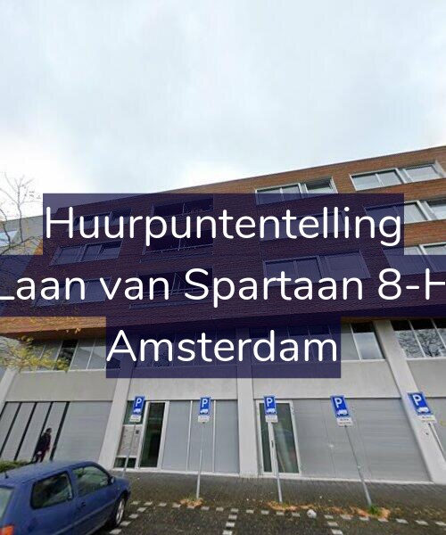 Foto gevel Huurpuntentelling voor Laan van Spartaan 8-H, Amsterdam
