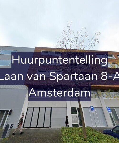Foto gevel Huurpuntentelling voor Laan van Spartaan 8-A, Amsterdam