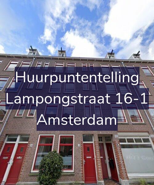 Foto gevel Huurpuntentelling voor Lampongstraat 16-1, Amsterdam